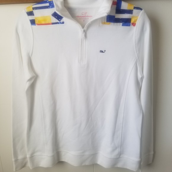 Vineyard Vines Sweaters - Vineyard Vines 1/4 zip Pull Over S NWT
